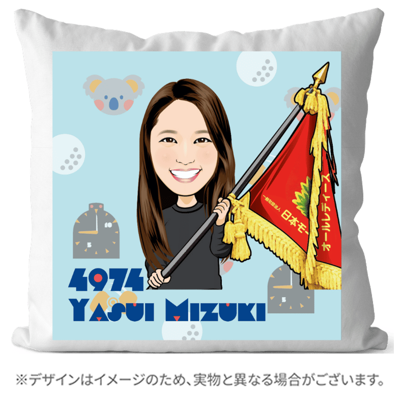 土屋南選手・土屋蘭選手の似顔絵がプリントされた白Tシャツ
